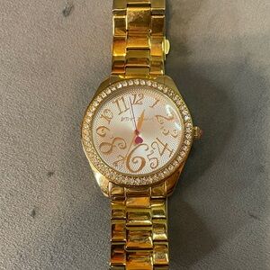 Betsey Johnson Watch with new battery.